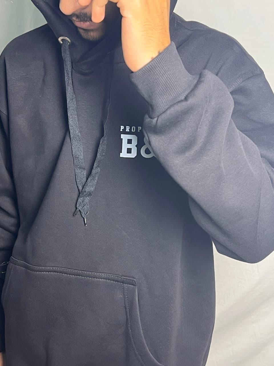Hoodie with chest print | GATE