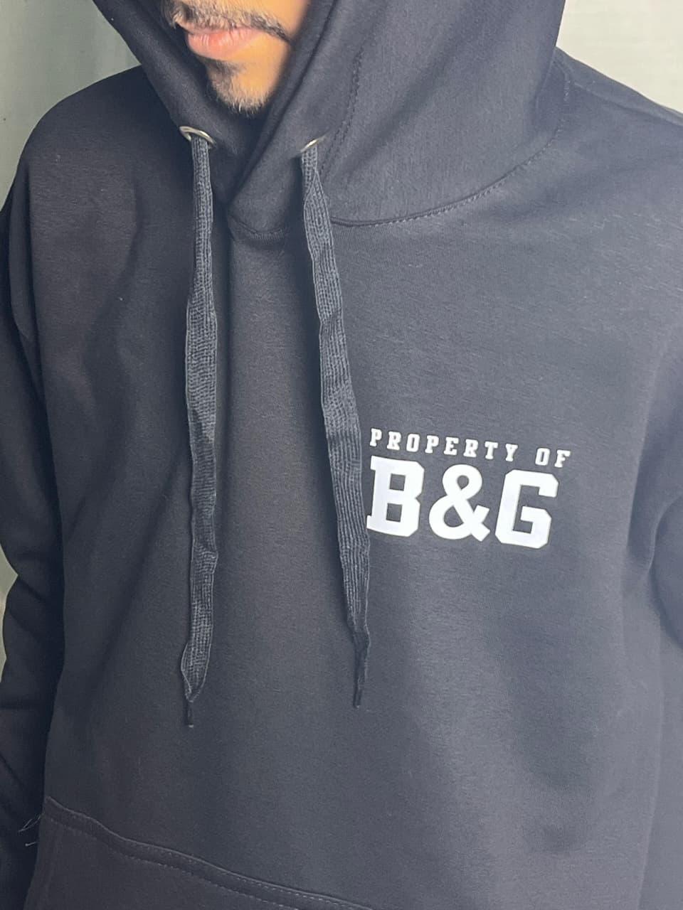 Hoodie with chest print | GATE